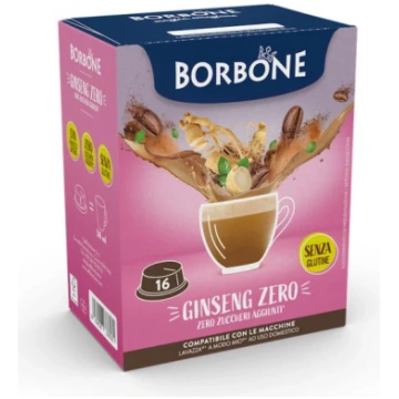 Capsule Borbone Solubile GINSENG ZERO x a modo mio