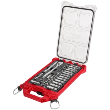 Milwaukee 32-PC 3/8" Drive Metric Ratchet & Socket