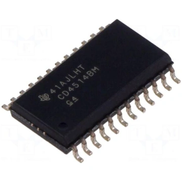 IC: digital | 4 to 16 line,decoder,latch | IN: 4 |