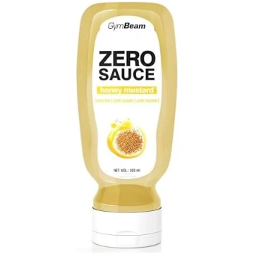 GymBeam Zero Sauce Honey Mustard - garšīga mērce b
