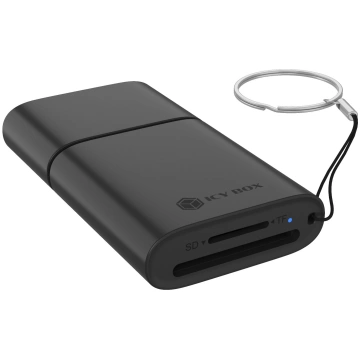 Icy Box IB-CR204-CU3 2-in-1 USB-C un USB-A atmiņas