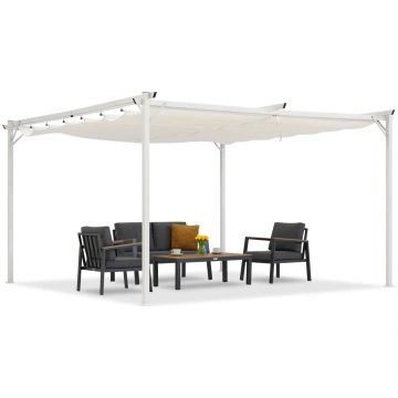 La Palma 4x4m balta Garden Point terases lapene