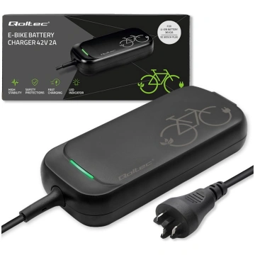 Qoltec Charger for ebike Bosch 36V 42V 2A Bosch pl