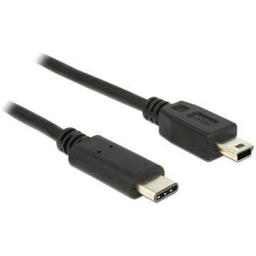 Delock USB Cable C - Mini-B St/St 0.50m black 8333