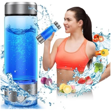 450 ml uzlādējama ūdeņraža ūdens pudele Pārnēsājam