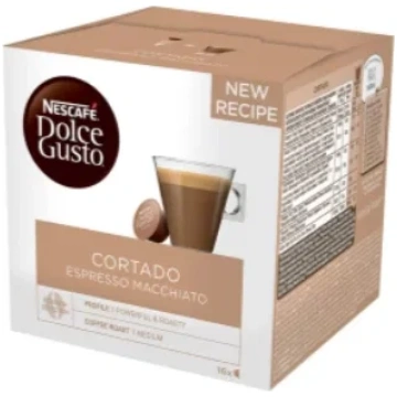 Kafijas kapsulas NESCAFE DOLCE GUSTO CORTADO, 16 k