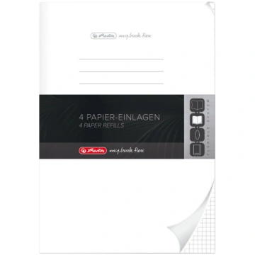 Rūtiņu papīrs Herlitz, A4, 29.7 cm x 21 cm