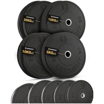 HQ Germany® Training Bumper Plates 50 mm Pair / Se