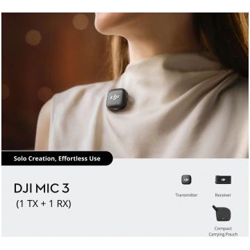 DJI Mic 3 (1 TX + 1 RX)