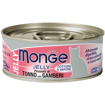Monge Natural Quality Gatto Jelly Pezzetti di Tonn