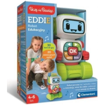 Clementoni EDUKACYJNY ROBOT EDDIE 8005125504114