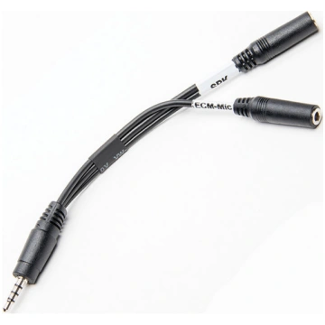 Azden HX-Mi TRRS Mic Headphone Cable