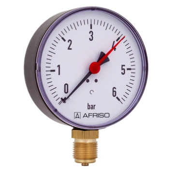 Manometrs Afriso 91800105, 1/2 collas – Ārējā vītn