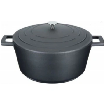 MASTERCLASS KATLS AR VĀKU 5L, 28CM MELNS, LIETAIS 