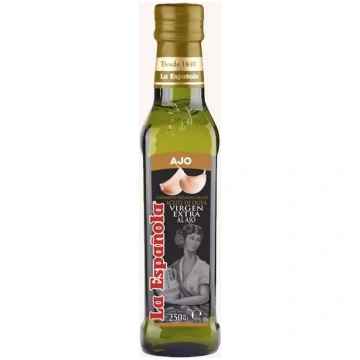 Garlic flavoured extra virgin olive oil (al ajo), 
