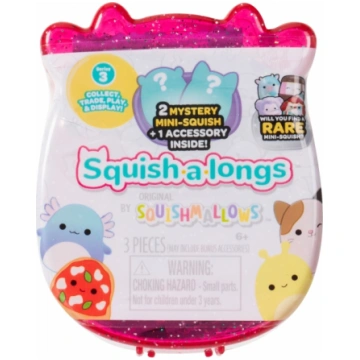 SQUISHMALLOWS SQUISH-A-LONGS figūriņas, 2-paka nec