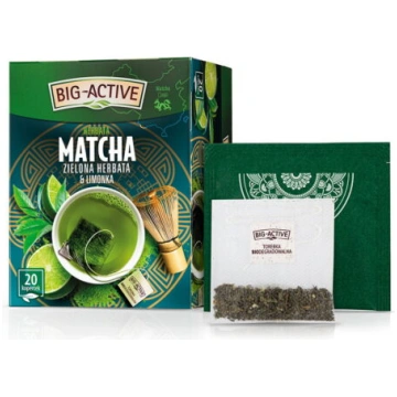 MATCHA TEA green & Lime (20x2g) Tējas Pasaule