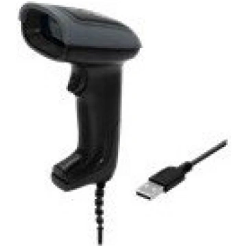 QOLTEC Wired QR BARCODE Scanner USB 50863