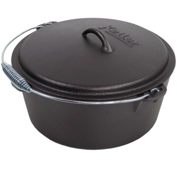 KETLER Čuguna katls ar vāku 8.5 L