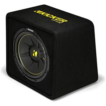Kicker 50VCWC122 Ported enclosure with one 2-ohm 1