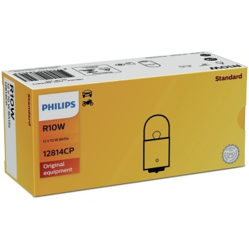 PHILIPS auto spuldze 12V R10W BA15s 1.gab