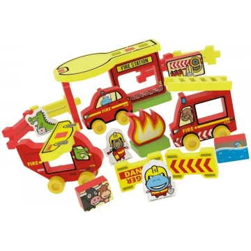 Spēļu komplekts Millaminis My First Fire Station -