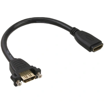 InLine HDMI adaptera kabelis Type A sieviete/sievi