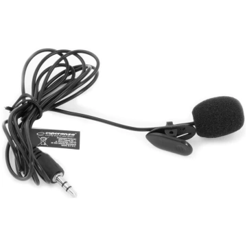 Esperanza EH178 Microphone with clip Black