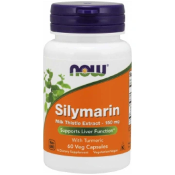 Milk Thistle Extract with Turmeric Now Foods 60 vc
