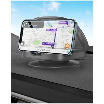 Automašīnas tālruņa turētājs, 360° rotācijas, hori