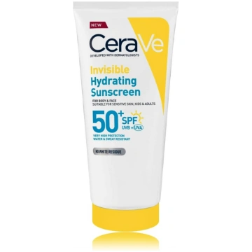 CeraVe Invisible Hydrating Sunscreen SPF50+ sejas 