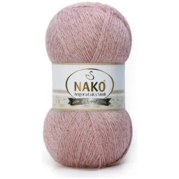 Dzijas Nako Angora Luks Simli ar mirdzumu - 100g /