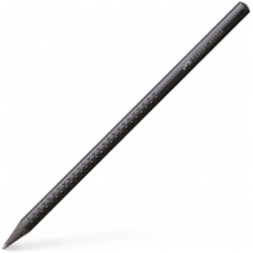 *Zīmulis Faber-Castell Grip, melns FC183709 400540