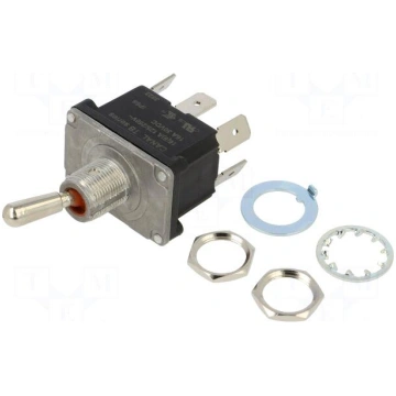 Switch: toggle | Pos: 2 | DPDT | ON-ON | 16A/250VA