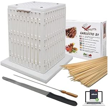 Arrosticini kubs 81 gabals ar nazi un 100 sliedēm 