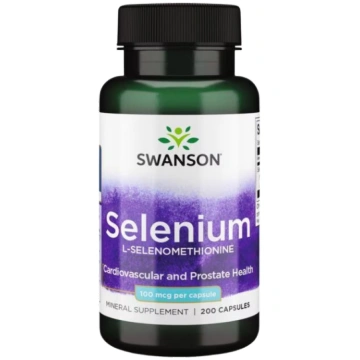 Selenium 100mcg 200 kap Swanson