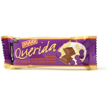 Barretta querida quinoa, mirtilli, cioccolato bio 