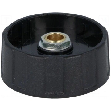 Knob | without pointer | ABS | Øshaft: 6mm | Ø40x1