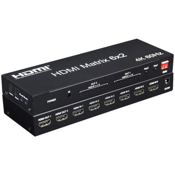 XYKJOBC 4K 60Hz 6x2 HDMI matrica 6 in 2 Out HDMI s
