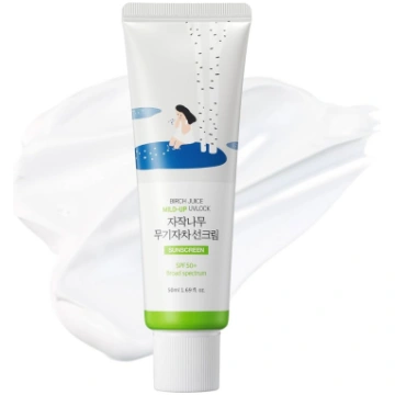 Round Lab Birch Juice Moisturizing Mild-Up Sunscre