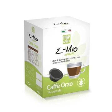 16 Capsule Lavazza A Modo Mio Pop Caffè E-Mio Orzo