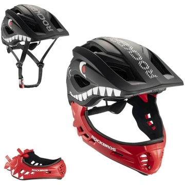 ROCKBROS bērnu ķivere, integrēta velosipēda ķivere