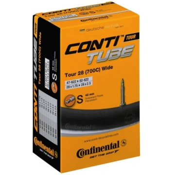 Velosipēda riepas kamera Continental Tube Wide, 28