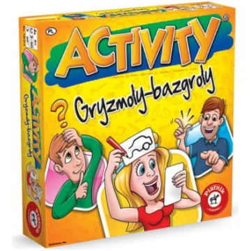 Piatnik Gra activity bazgroły gryzmoły 45973