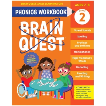 Brain Quest Phonics Workbook: Grade 2 Bookshop