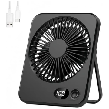 Pārnēsājams USB ventilators – kluss, uzlādējams mi