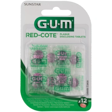 GUM Red-Cote tabletes, 12 gab