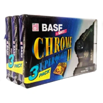 BASF/EMTEC audio kasete CS II, Chrome Super Qualit