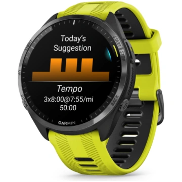 Garmin Forerunner 965 viedpulkstenis, Amp Yellow