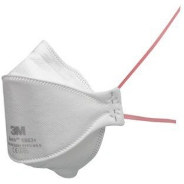 3M AURA 1863+ FFP3 RESPIRATORS IIR, 20 GAB
